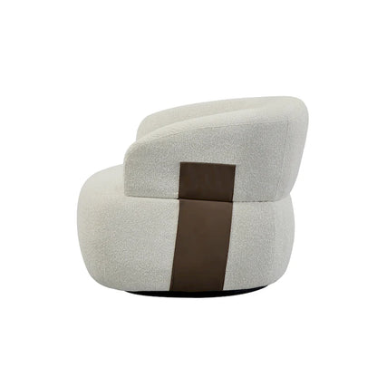 Kieon 33 W 360 Swivel Modern Barrel Chair Accent Chair Set of 2