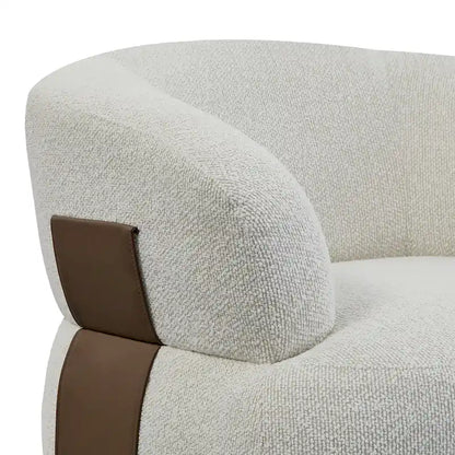 Kieon 33 W 360 Swivel Modern Barrel Chair Accent Chair Set of 2