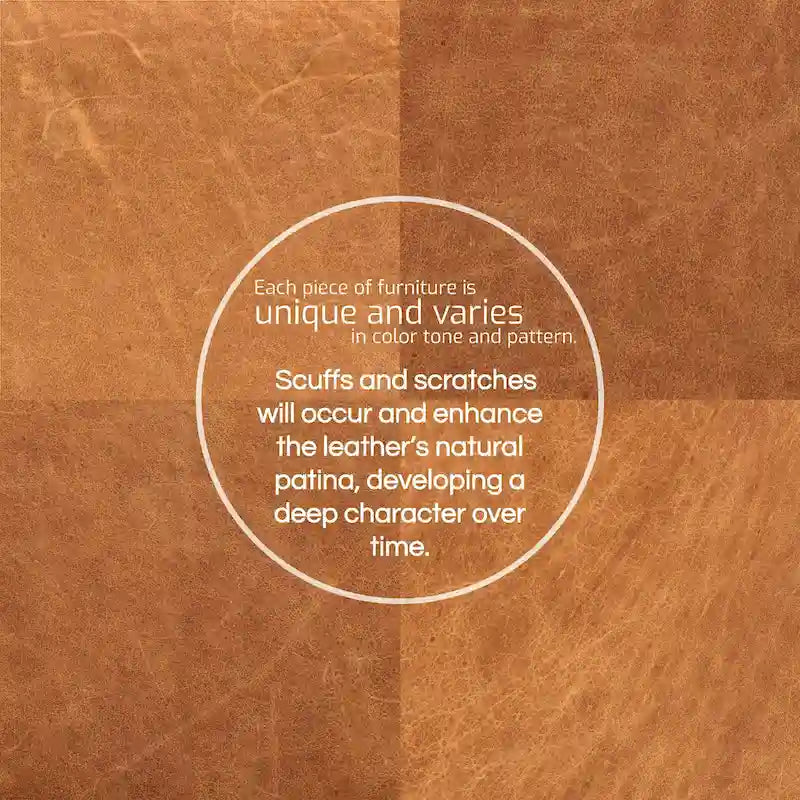 Poly & Bark Girona 88  Sofa - Full Grain Genuine Italian Leather