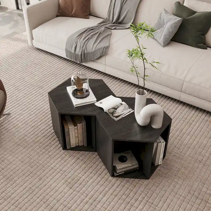 Hexagonal Coffee Table Side Table Nightstand