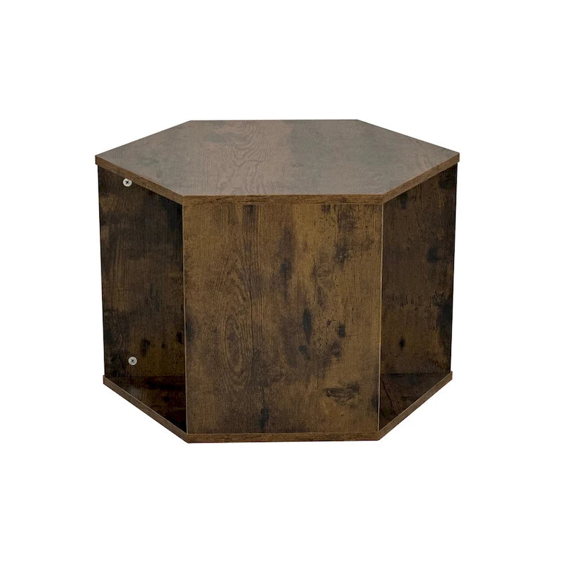 Hexagonal Coffee Table Side Table Nightstand