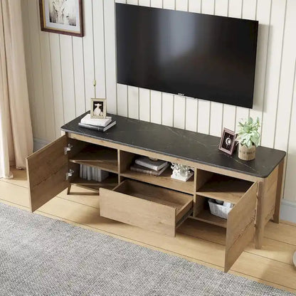 58  Modern TV stand Entertainment Center TV cabinet with Storage - 58 inches