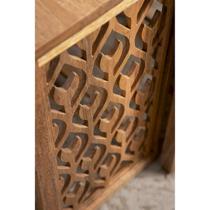 Kate and Laurel Karni Wooden Nesting Tables - 2 Piece