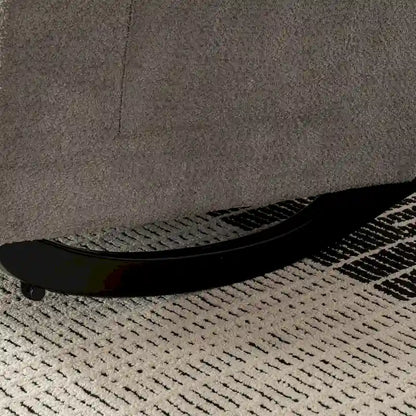 Accent Rocking Chair with Footrest High Back