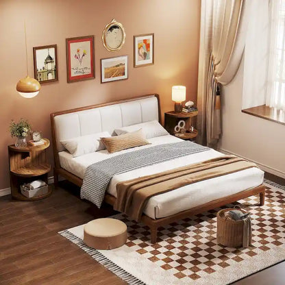 3-Tier Half-Moon End Table, Semi-circular Half-Round Side Table for Living Room