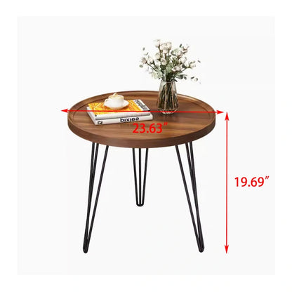 Walnut Modern Simple Living Room Coffee Table