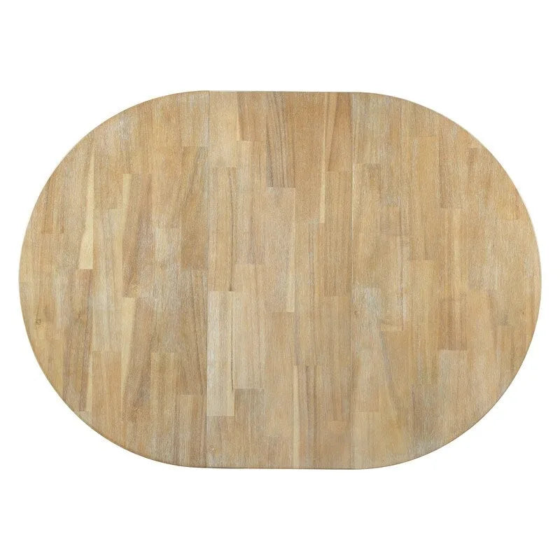 Farmhouse Extendable Adjustable Round/Oval Table, Player Poker Table, Dining Table, Kitchen Table