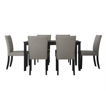 CraftPorch Glam 7-Piece Wooden Dining Chair