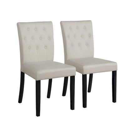 CraftPorch Glam 7-Piece Wooden Dining Chair