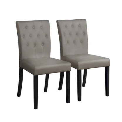 CraftPorch Glam 7-Piece Wooden Dining Chair