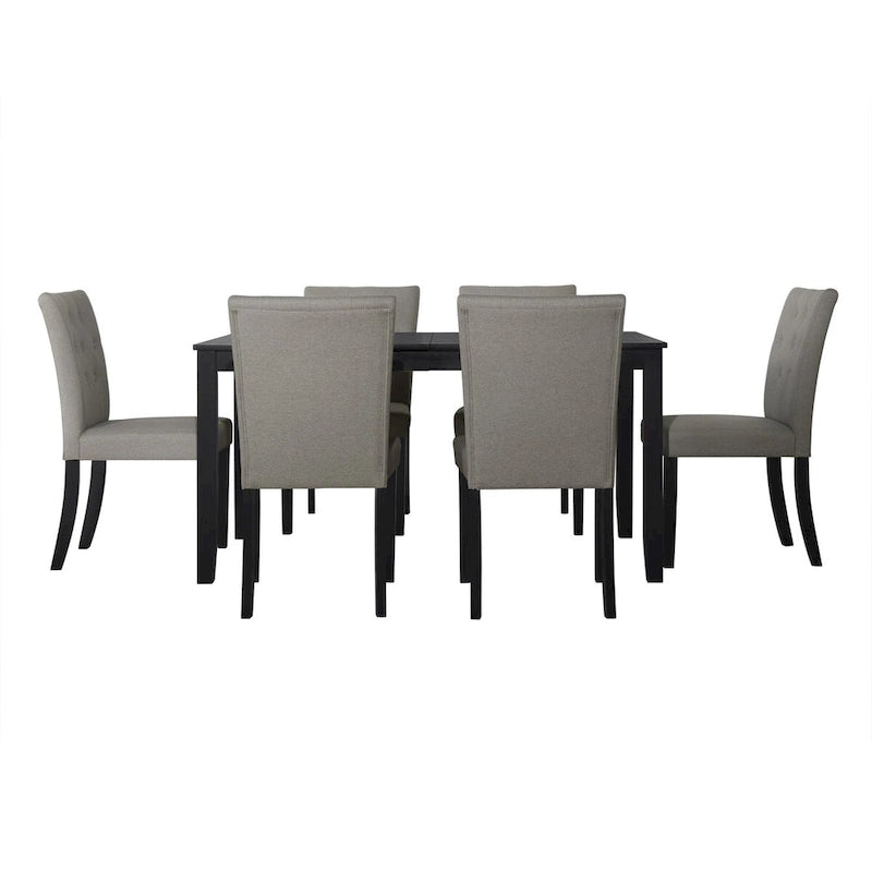 CraftPorch Glam 7-Piece Wooden Dining Chair
