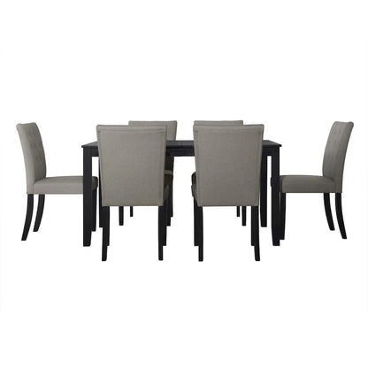 CraftPorch Glam 7-Piece Wooden Dining Chair