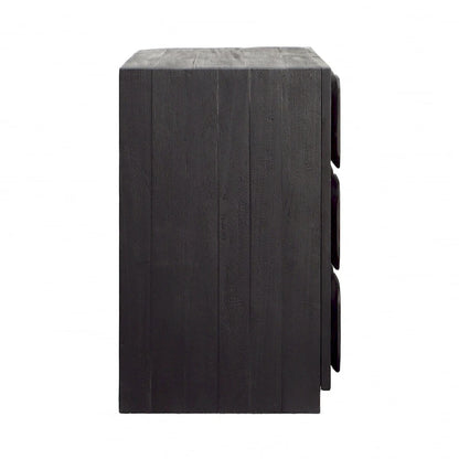 Melody 37  Wide Sideboard, Black