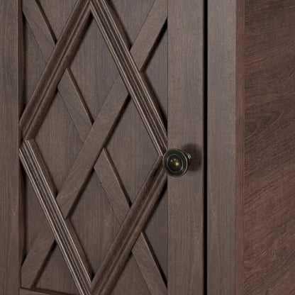 Classic Charging End Table with USB Ports and Storage - 23  in Height