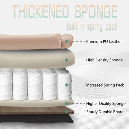 Big and Tall Leather Office Chair with Foot Rest with Adjustable Back for People up to 400 lbs