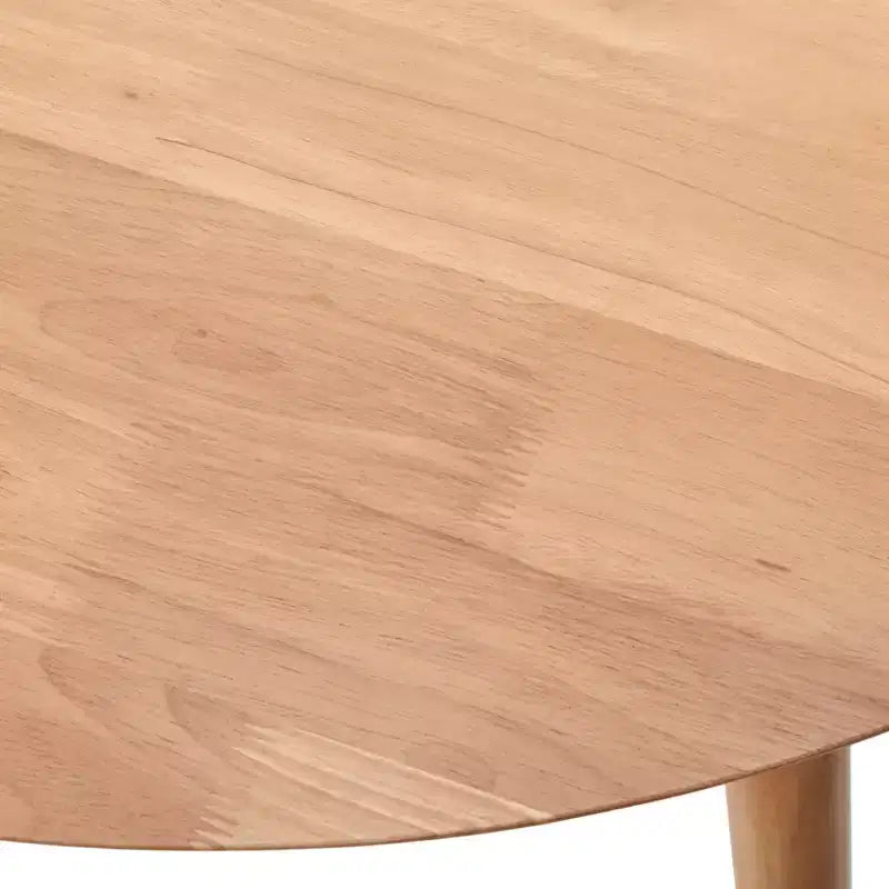 Tavolo da pranzo rotondo in legno massello Lifestorey Raylen Mid-Century Modern