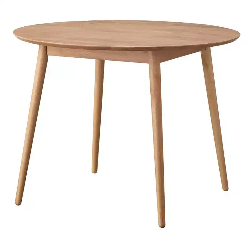 Tavolo da pranzo rotondo in legno massello Lifestorey Raylen Mid-Century Modern