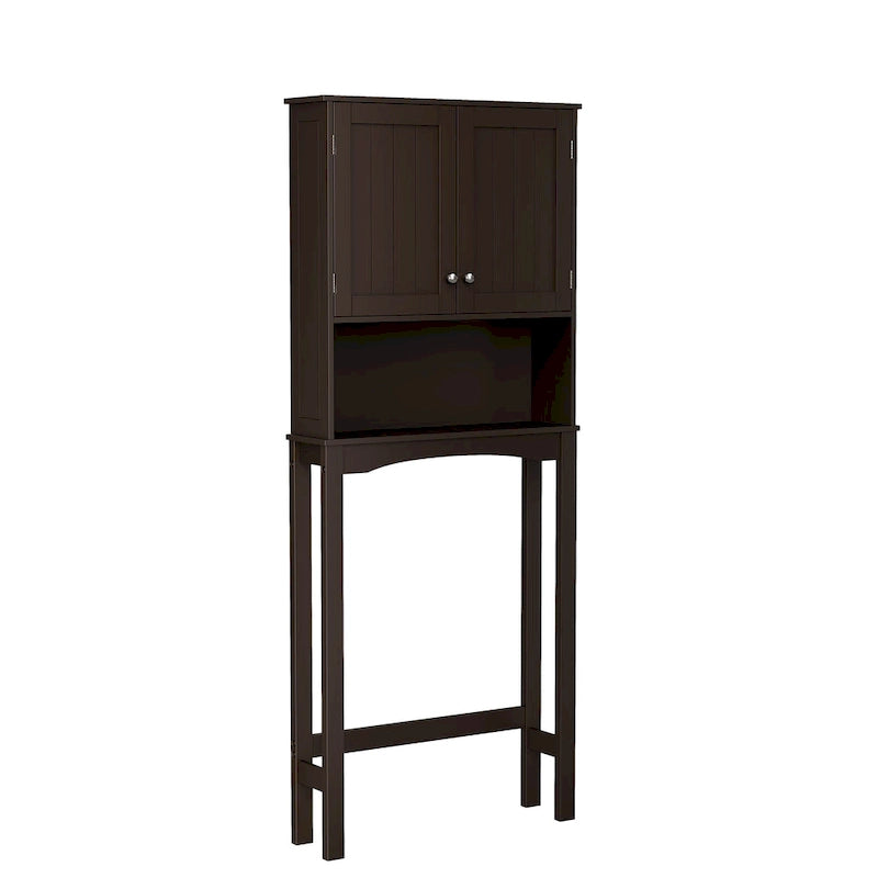 Mobiletto contenitore salvaspazio da bagno RiverRidge Ashland sopra il WC, con mensola regolabile