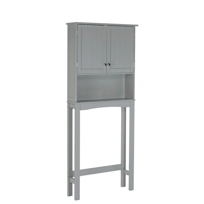 Mobiletto contenitore salvaspazio da bagno RiverRidge Ashland sopra il WC, con mensola regolabile