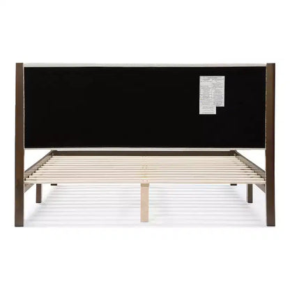 HOMES: Inside + Out Queen Belna Platform Bed with Boucle Upholstery