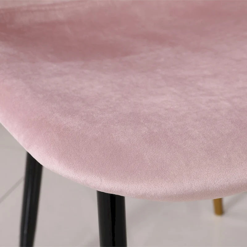 Roundhill Furniture Evatt 5-Piece Round Dining Set, Trestle Round Table with 4 Stylish Chairs