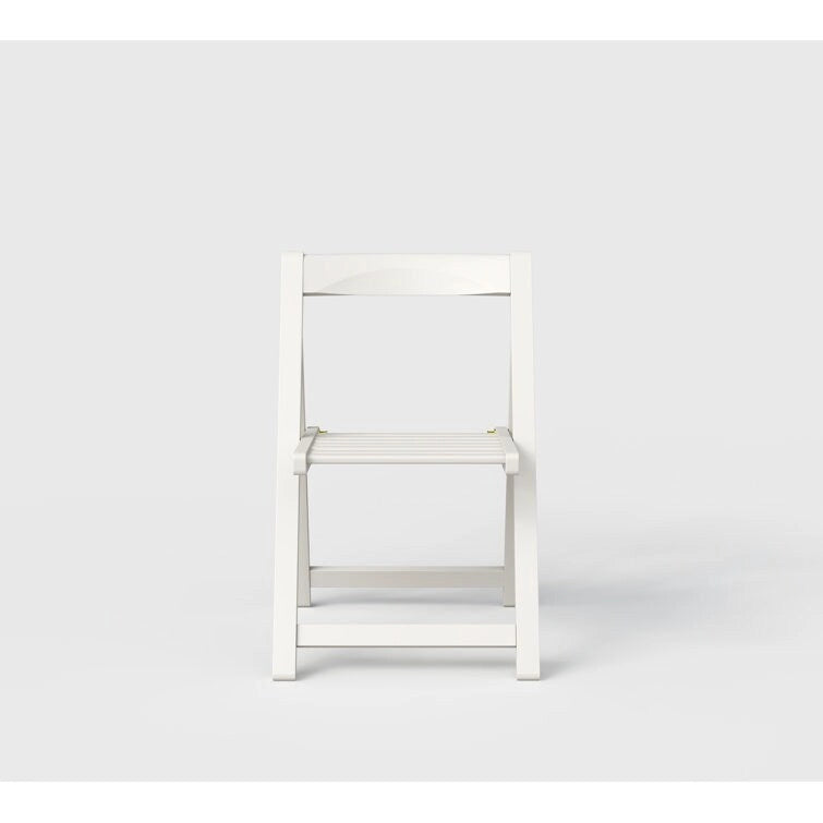 Stateside Wood Weather Resistant Outdoor Chair with Compact Folding Set of 2