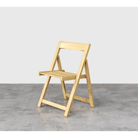 Stateside Wood Weather Resistant Outdoor Chair with Compact Folding Set of 2