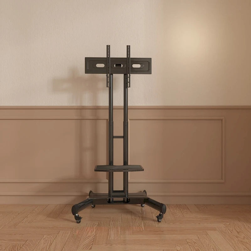 Universal Swivel TV Stand for 32-80 inch TVs, Height Adjustable Table Top TV Stand Mount with Tilt, Max VESA 600x400mm