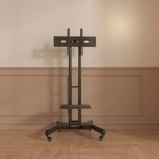 Universal Swivel TV Stand for 32-80 inch TVs, Height Adjustable Table Top TV Stand Mount with Tilt, Max VESA 600x400mm