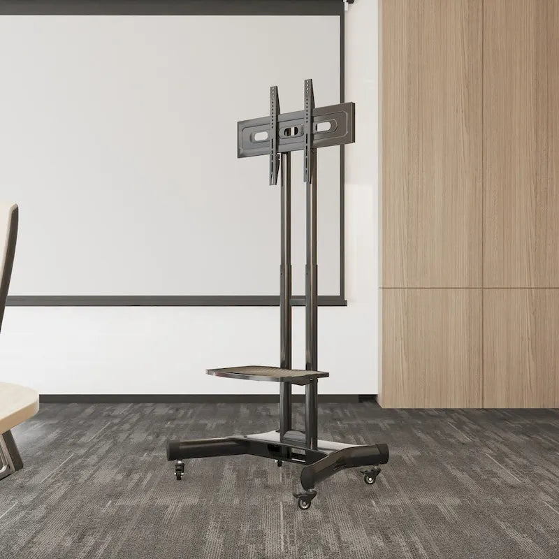 Universal Swivel TV Stand for 32-80 inch TVs, Height Adjustable Table Top TV Stand Mount with Tilt, Max VESA 600x400mm