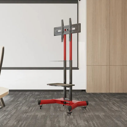 Universal Swivel TV Stand for 32-80 inch TVs, Height Adjustable Table Top TV Stand Mount with Tilt, Max VESA 600x400mm