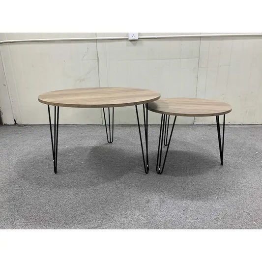 27.56  Round Nesting Coffee Table Set of 2
