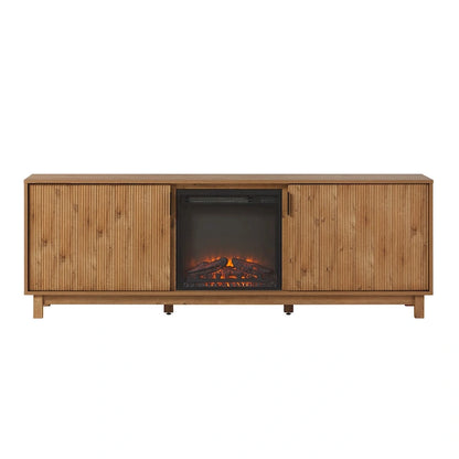 Middlebrook 70-inch TV Stand with Electric Fireplace
