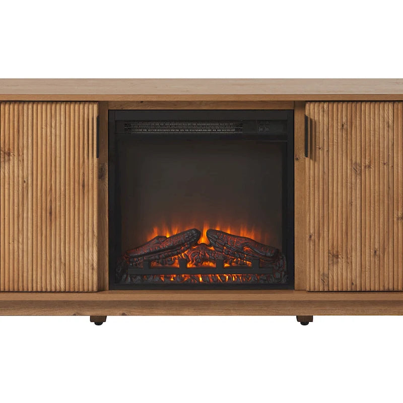 Middlebrook 70-inch TV Stand with Electric Fireplace