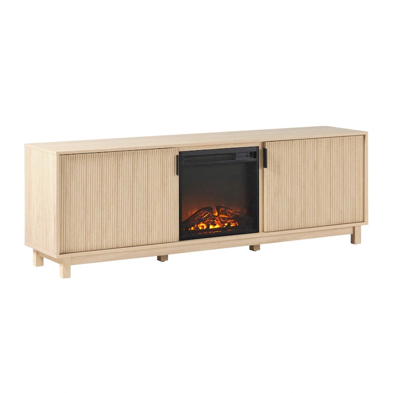 Middlebrook 70-inch TV Stand with Electric Fireplace