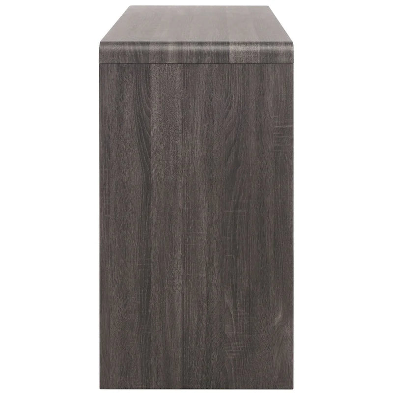 SAFAVIEH Home Narine 4 Door 2 Shelf Sideboard/Media Stand. - 61Wx18Dx32H