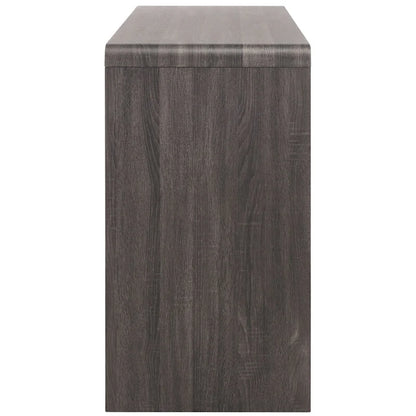 SAFAVIEH Home Narine 4 Door 2 Shelf Sideboard/Media Stand. - 61Wx18Dx32H