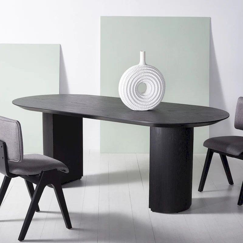 Tavolo da pranzo in legno Svenja SAFAVIEH Couture - 79 L x 35 P x 29,5 A - 79Lx35Px30A