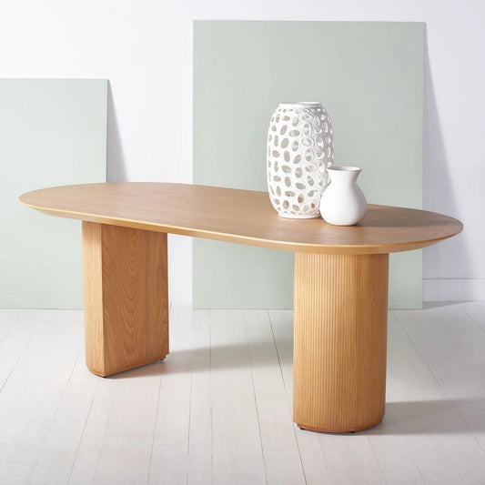 Tavolo da pranzo in legno Svenja SAFAVIEH Couture - 79 L x 35 P x 29,5 A - 79Lx35Px30A