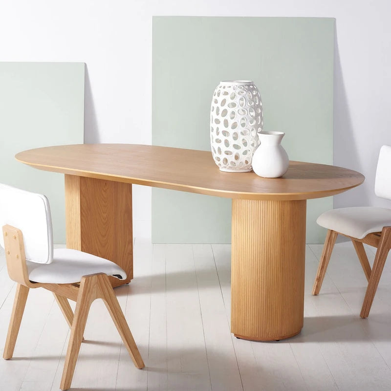 Tavolo da pranzo in legno Svenja SAFAVIEH Couture - 79 L x 35 P x 29,5 A - 79Lx35Px30A